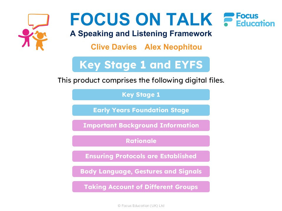 Focus on Talk: A Speaking and Listening Framework