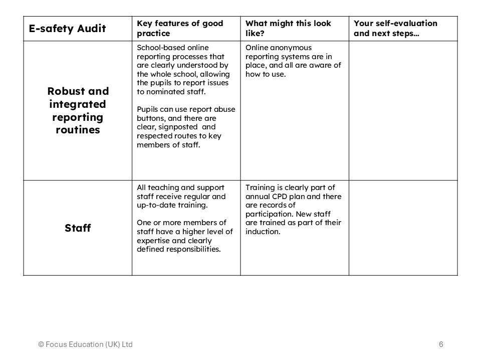 Safeguarding: Auditing E-safety (Download)