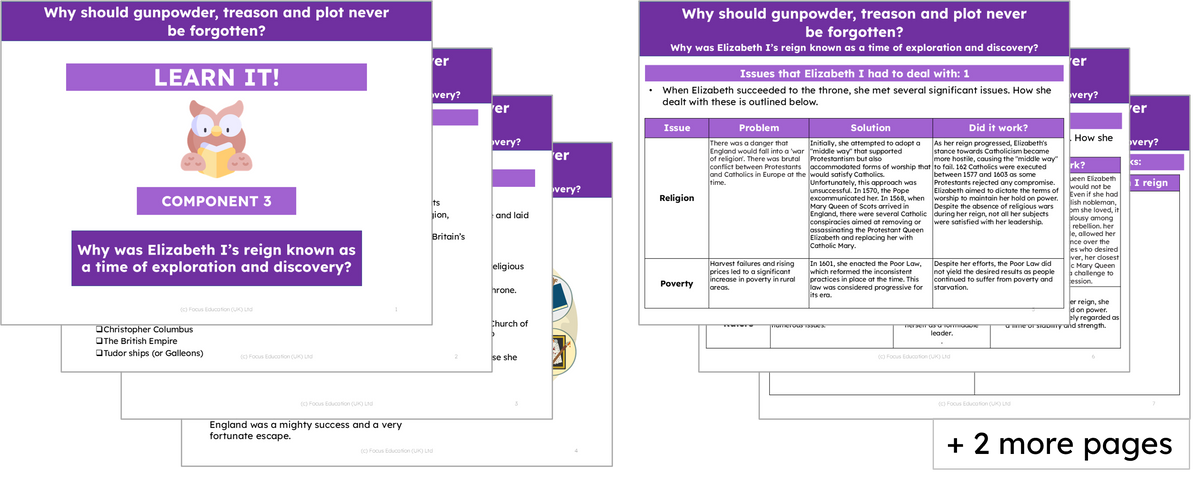 History Y5: Why should gunpowder, treason and plot never be forgotten?