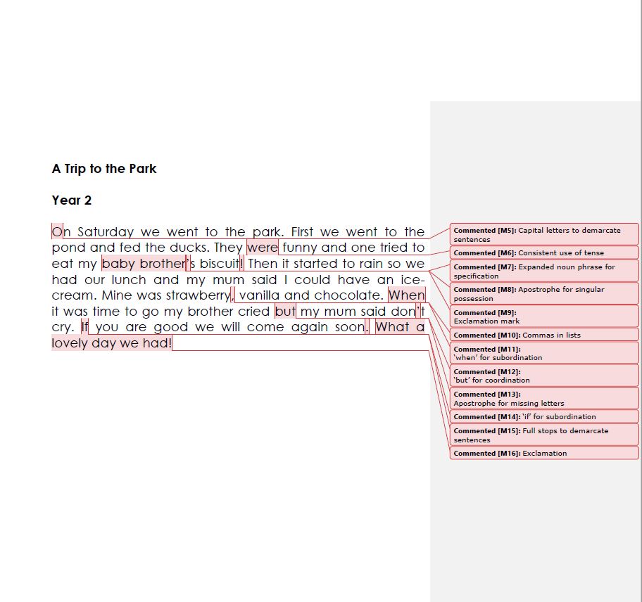 Progression in Writing: Model Texts for Teacher and Pupils