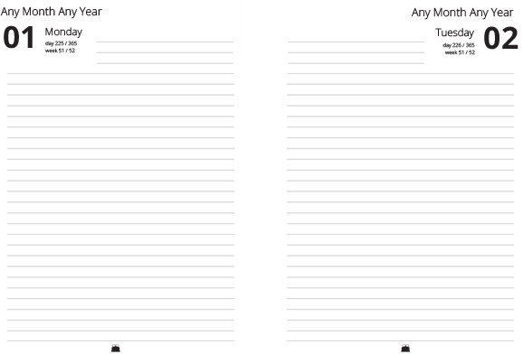 School Diary Planner 2025/2026 - Birds