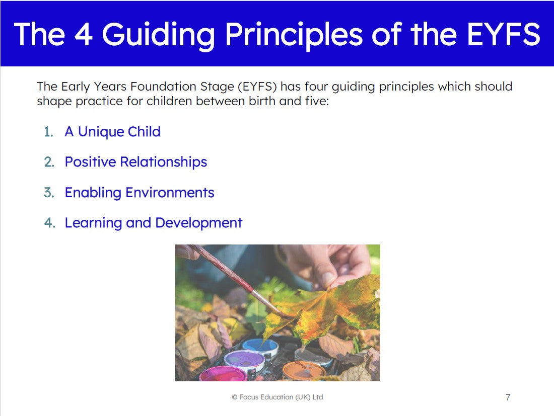 The Early Years Guide for Subject Leaders