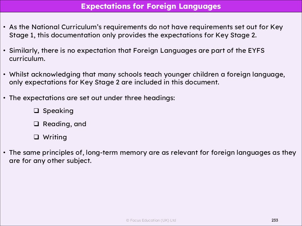 Raising Expectations across the Primary Curriculum: Identifying ‘Sticky Knowledge’