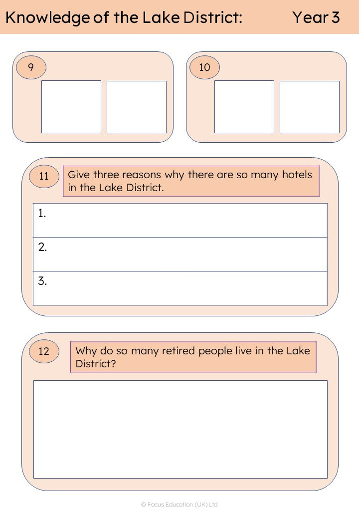 Assessing Geography: End of Unit Assessments - YEAR 3