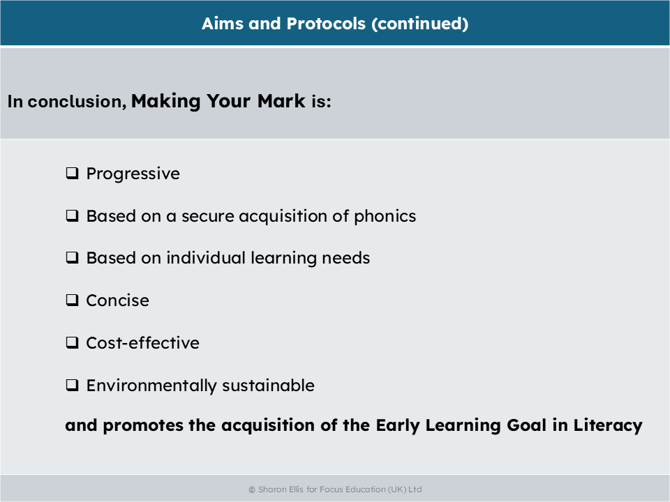 Making Your Mark: Supporting Children in EYFS with Writing