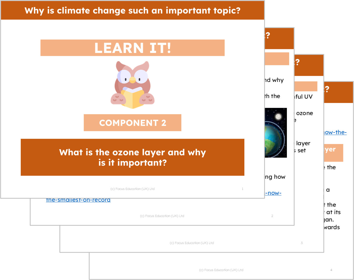 Geography Y6: Why is climate change such an important topic?