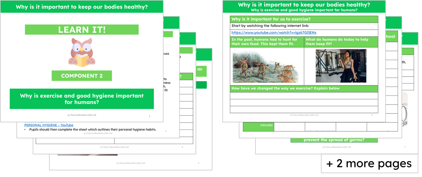 Science Y2: Why do we have to keep our bodies healthy?