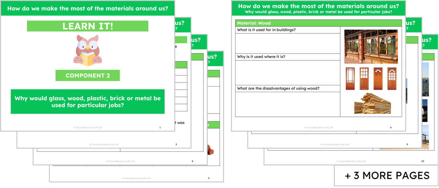 Science Y2: How do we make the most of the materials around us?