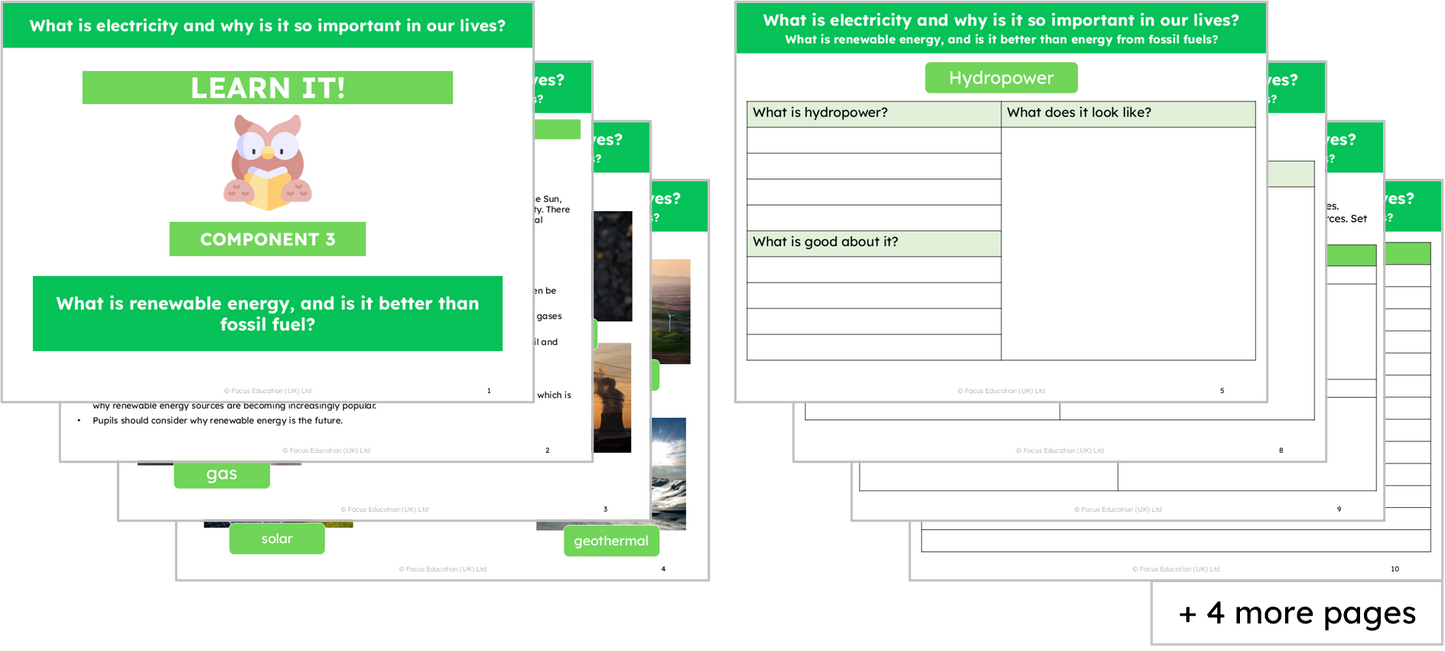 Science Y4: What is electricity and why is it so important in our lives?