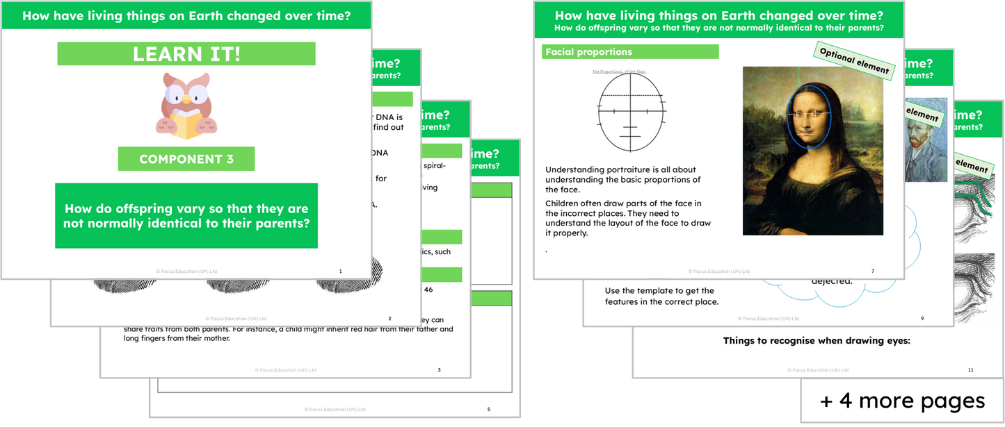 Science Y6: How have living things on Earth changed over time?