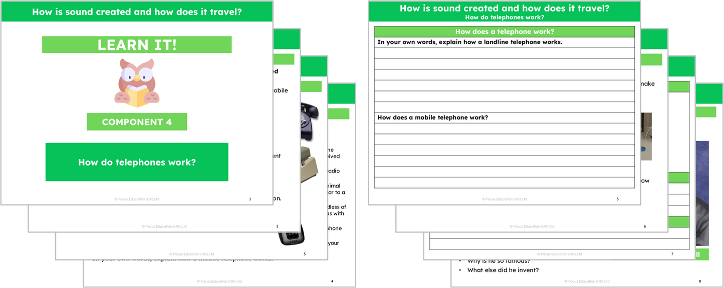Science Y4: How is sound created and how does it travel?