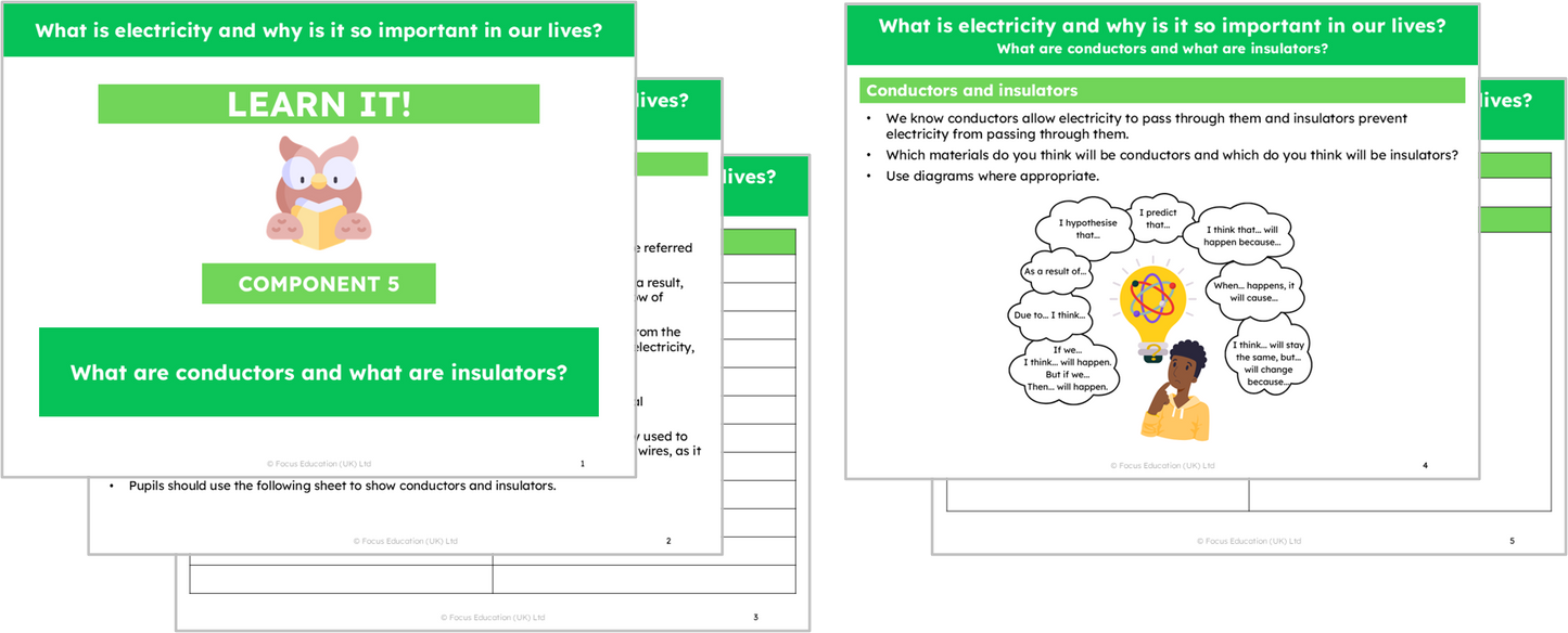 Science Y4: What is electricity and why is it so important in our lives?