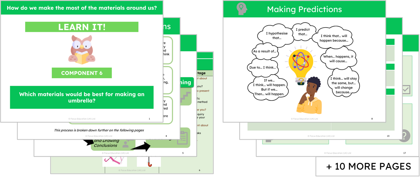 Science Y2: How do we make the most of the materials around us?