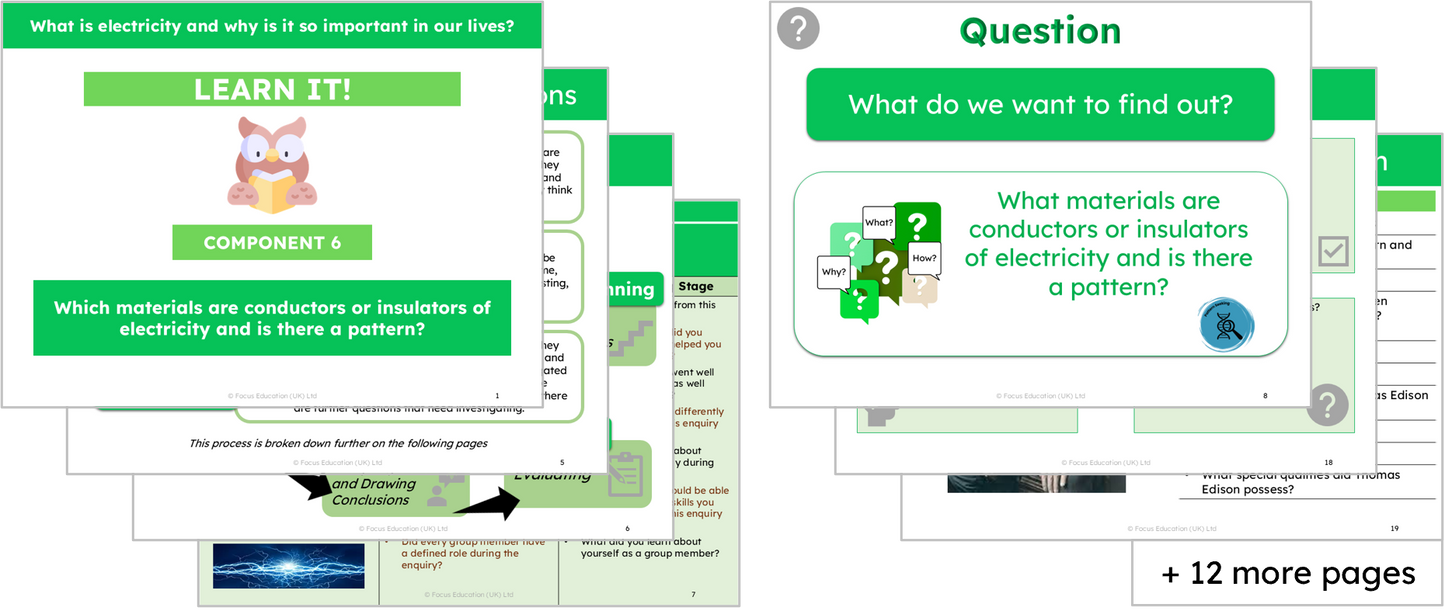 Science Y4: What is electricity and why is it so important in our lives?