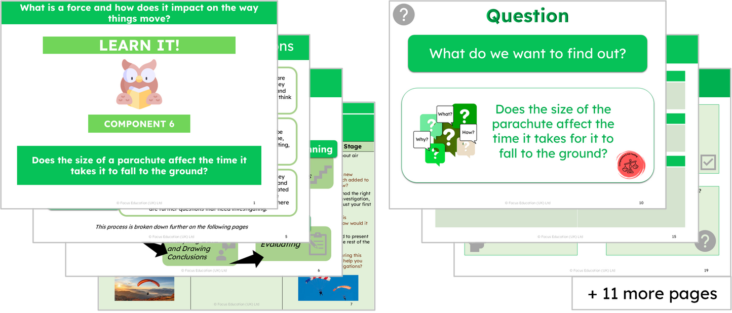Science Y5: What is a force and how does it impact the way things move?