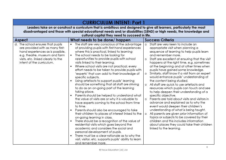 Planning for Improvement: A Leaders Guide to School Improvement