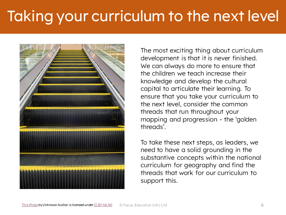 Golden Threads In Geography Golden Threads in Geography | Curriculum Development – Focus Education