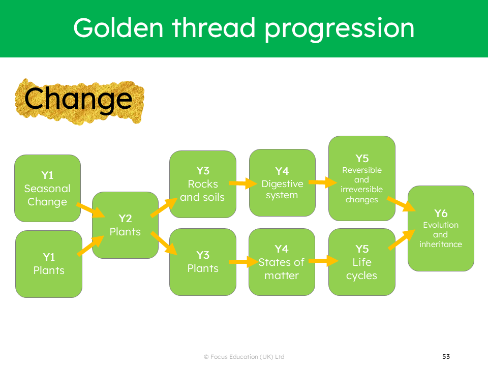 Golden Threads in Science: Taking your Curriculum to the Next Level