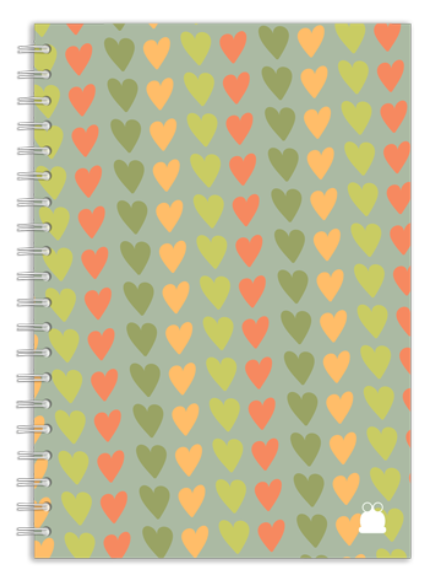 School Diary Planner 2026/2027 - Hearts