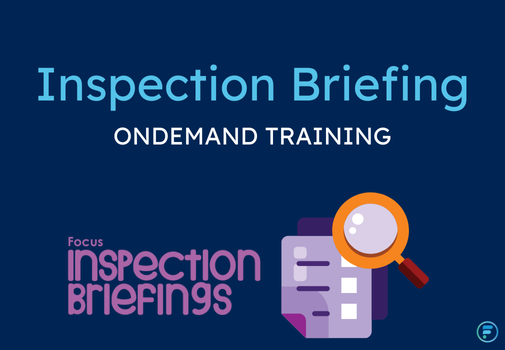Inspection Briefing (CPD Video: 46min)