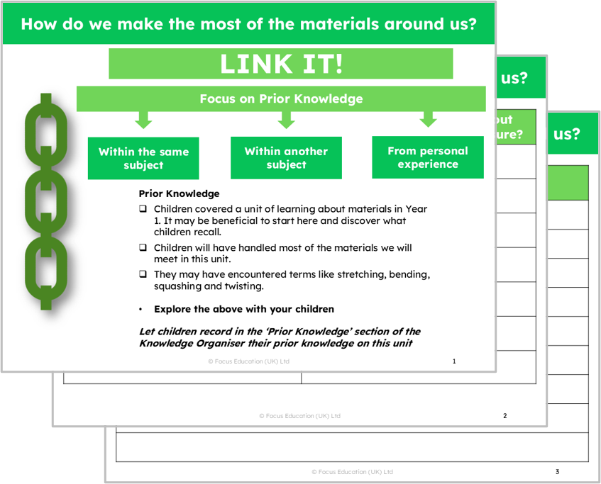 Science Y2: How do we make the most of the materials around us?