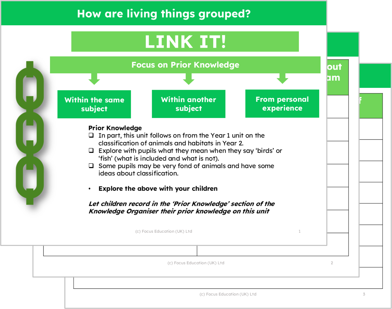 Science Y4: How are living things grouped?