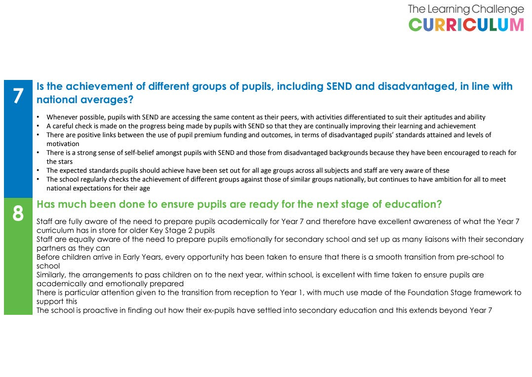 Curriculum Questions Evaluating your Curriculum: Questions for Leaders (Free Download ...