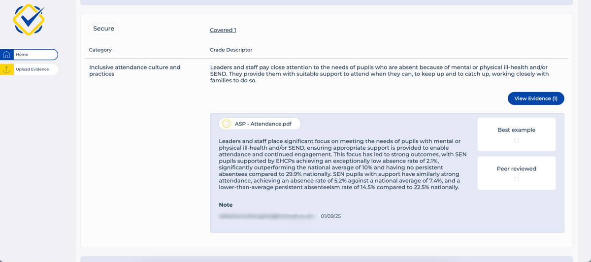 Intelligent Evidence - AI-Powered Ofsted preparation and self-evaluati ...