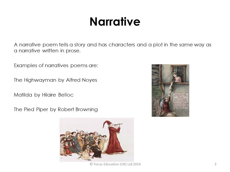 Teaching Poetry in the National Curriculum