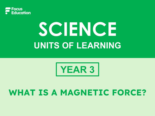 Science Y3: What is a magnetic force?