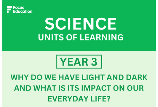 Science Y3: Why do we have light and dark and what is its impact on our everyday life?