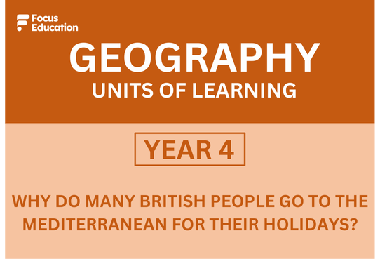 Geography Y4: Why do many British people go to the Mediterranean for their holidays?