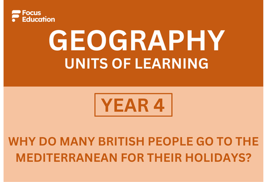 Geography Y4: Why do many British people go to the Mediterranean for their holidays?