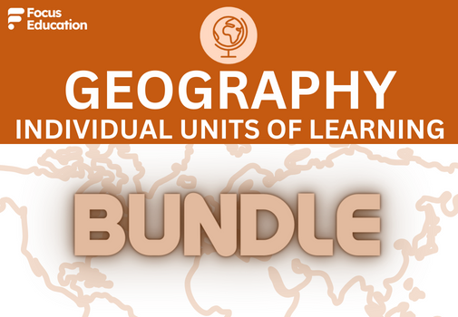 Geography Units of Learning Bundles