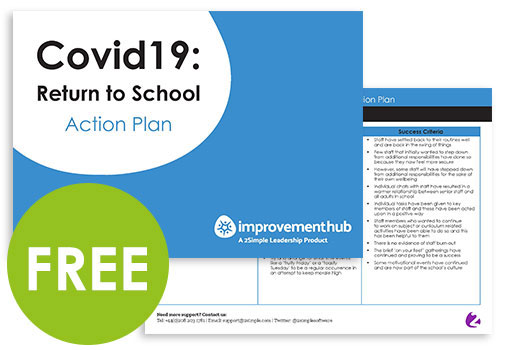 Covid 19: Return to School Action Plan