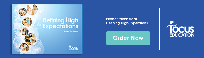 Defining High Expectations Book Banner